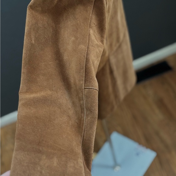 GAP - Leather Suede Jacket/Blazer, vintage 90s - Picture 15 of 17